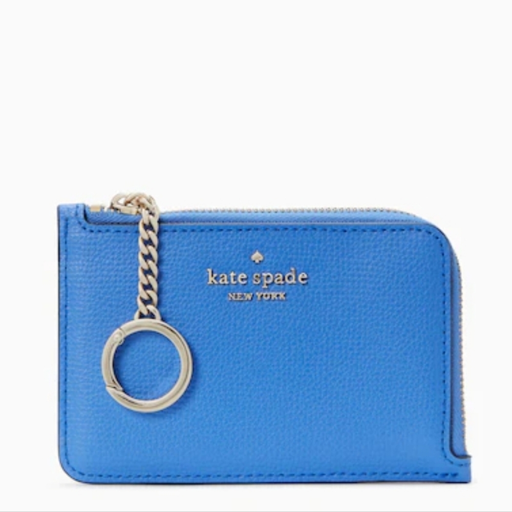 Nwt Kate Spade wristlet card holder key chain new